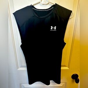 Under Armour Black Sleeveless Tank Shirt